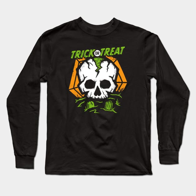 Trick Or Treat Long Sleeve T-Shirt by GGDC